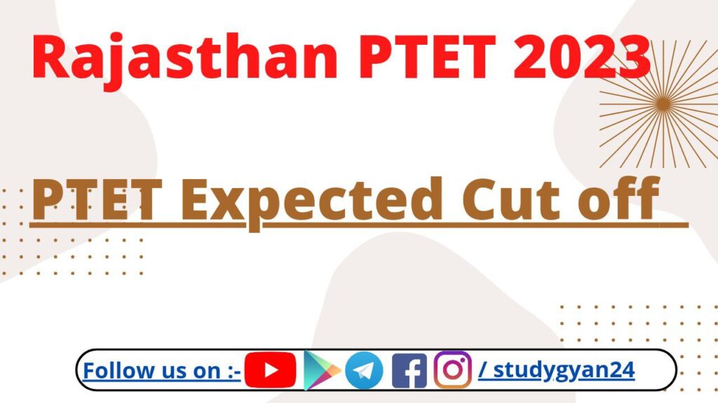 PTET Cut Off 2023